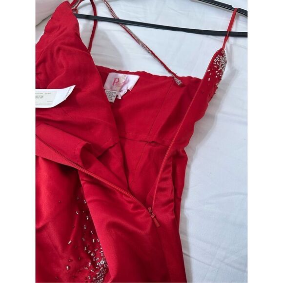 NWT Precious Formals Beaded Sequined Evening Prom Gown Dress Ball Gown Sz 10 - Picture 11 of 14